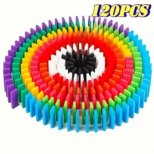 Domino set 120 teile - 120, bunt