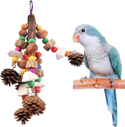 Holzspielzeug vogel kauen bunt - vogel,