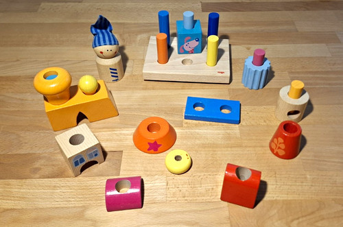 Haba holzbauklötze steck - haba, &