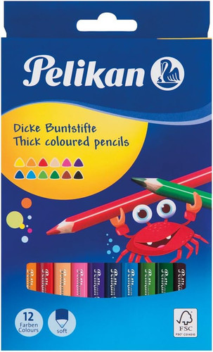 Pelikan buntstifte dreieckige - pelikan, buntstifte,