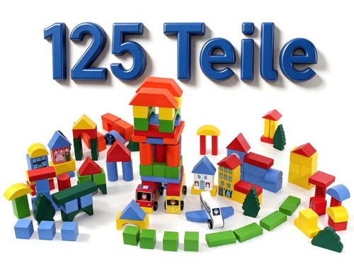 Kinder holz bausteine stadt - kinder,