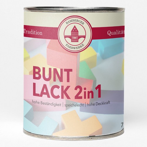 Buntlack holz 2in1 matt - buntlack,