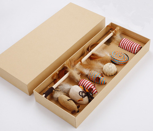 Pawtoys katzenspielzeug set - katzenspielzeug-,