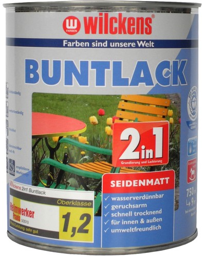 Metall und holz - metall, buntlack