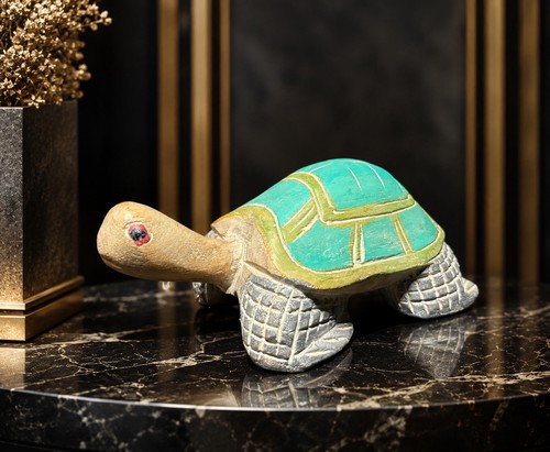 Schildkröte skulptur holz - schildkröte,